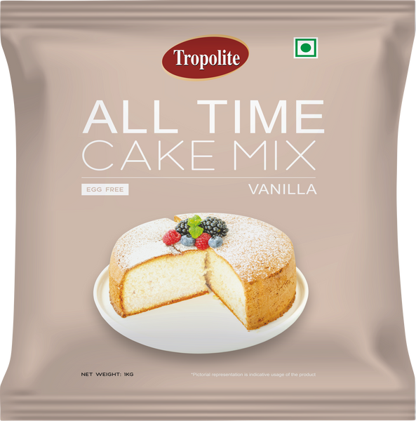 Tropolite All Time Cake Mix - Vanilla 1000gm