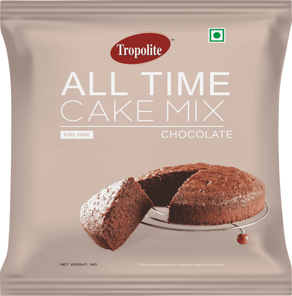 Tropolite All Time Cake Mix - Chocolate 1000gm