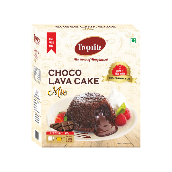 Tropolite Vegitrop Choco Lava Cake Mix - 500 g - Tropilite Foods